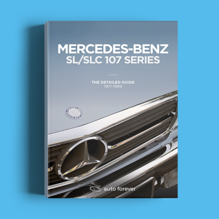 Book Mercedes 107-series SL/SLC in English